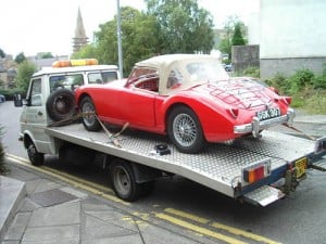 classic car transport